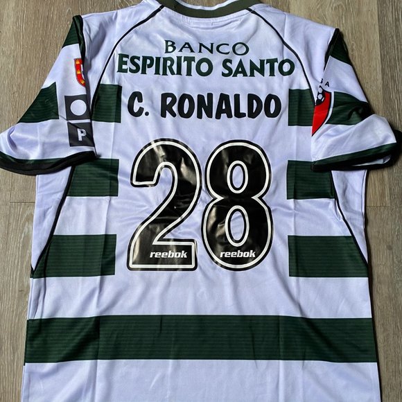 cristiano ronaldo sporting jersey